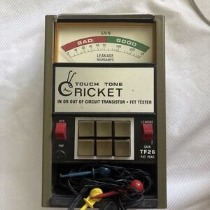 Working  Touch Tone Circuit Transistor FET  Tester Tester